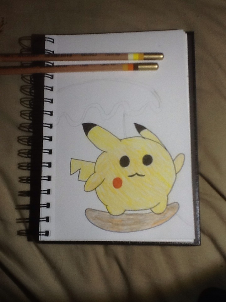 How to draw pikachu surfing - B+C Guides How to draw pikachu surfing - B+C Guides