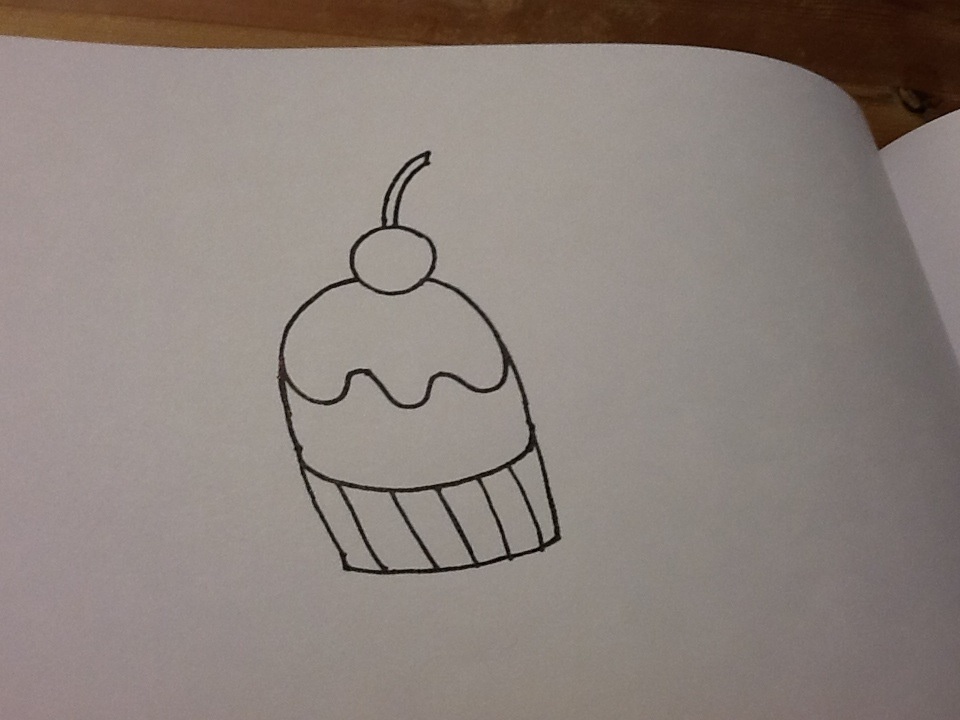 How to Draw Cupcakes