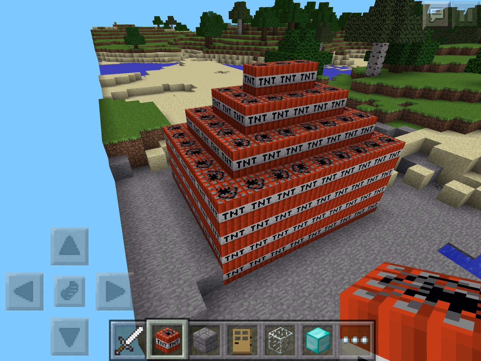 How To Build A Cool Tnt House In Minecraft My World B C Guides