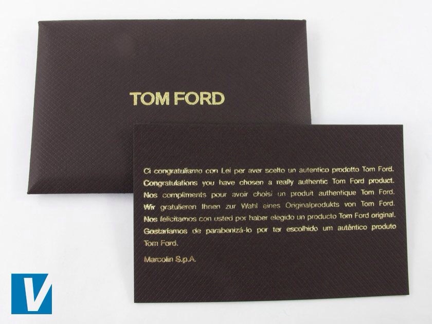Arriba 47+ imagen tom ford authentication card
