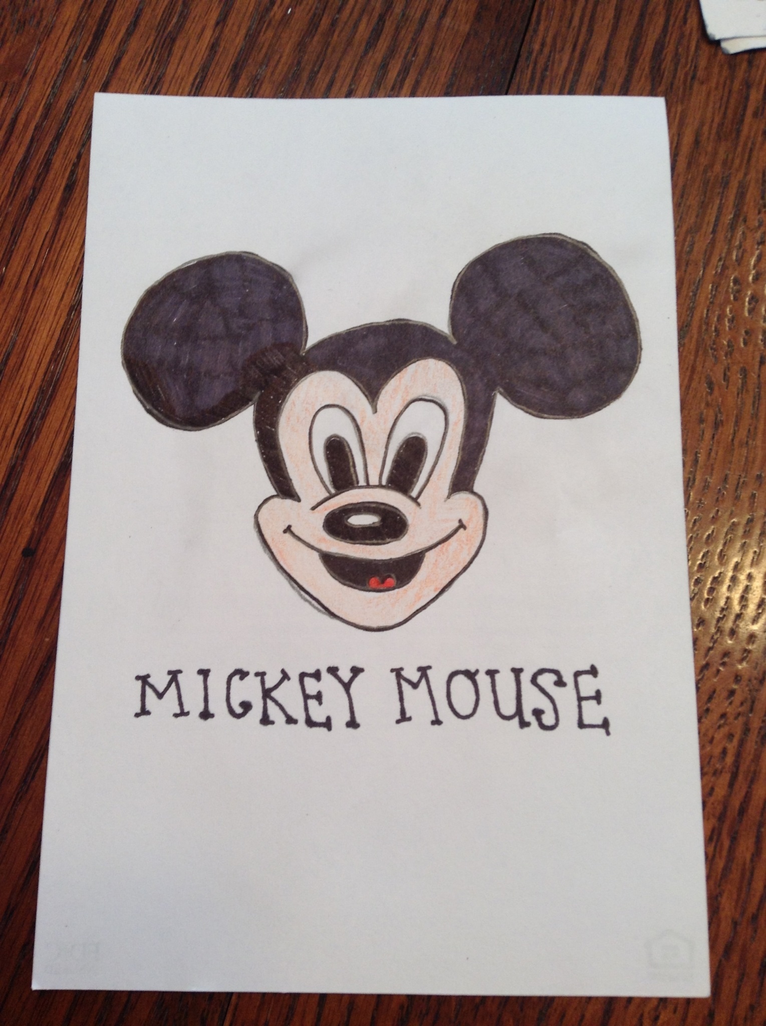 Cute Retro Mickey Mouse Graphic · Creative Fabrica