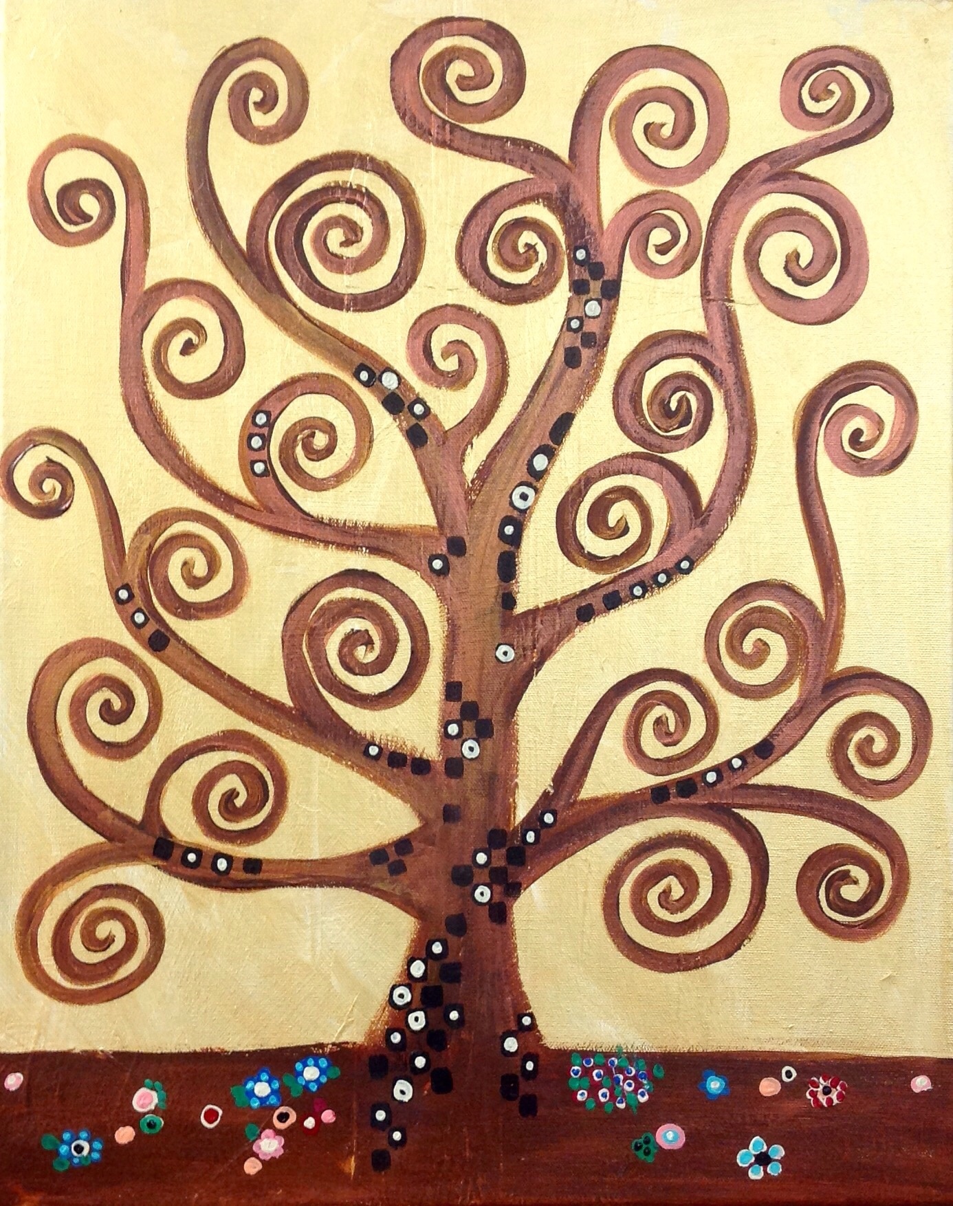 Klimt Tree Of Life Art Lesson Mosaic The Tree Of Life Gustav Klimt