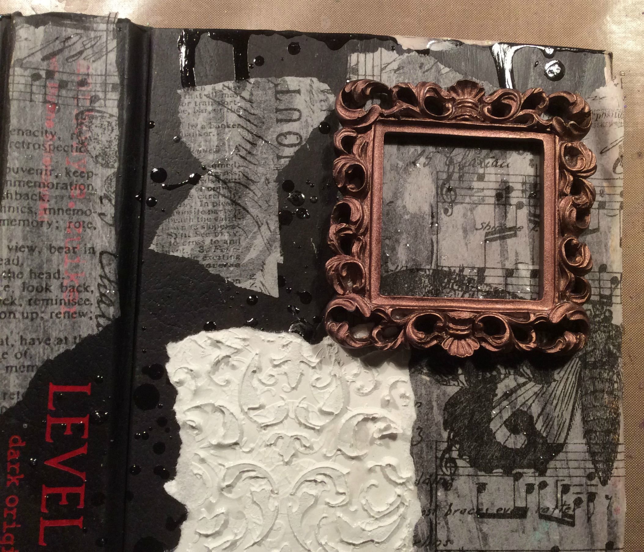 How to create mixed media art journal cover - B+C Guides