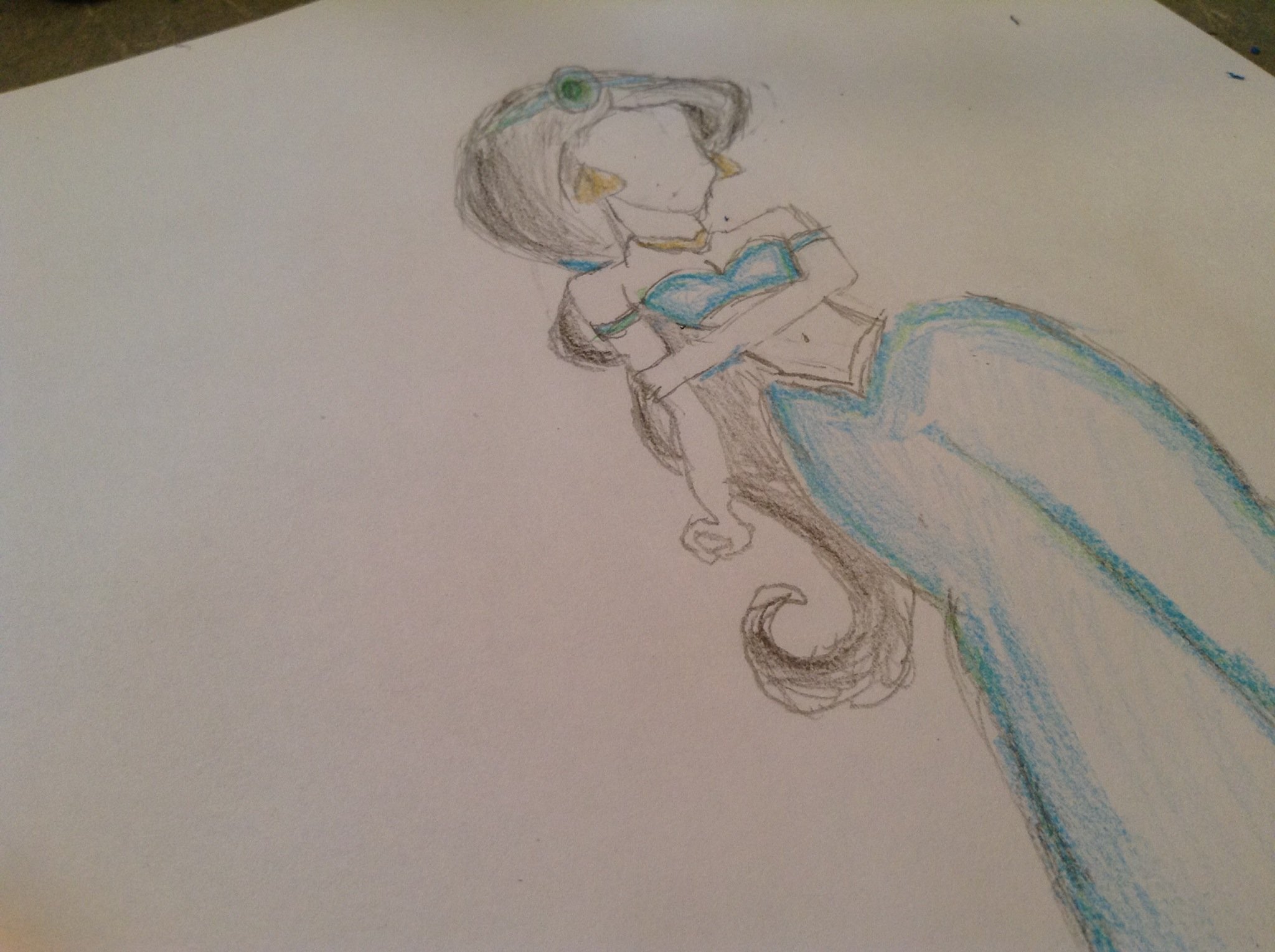 How To Draw Disney S Princess Jasmine