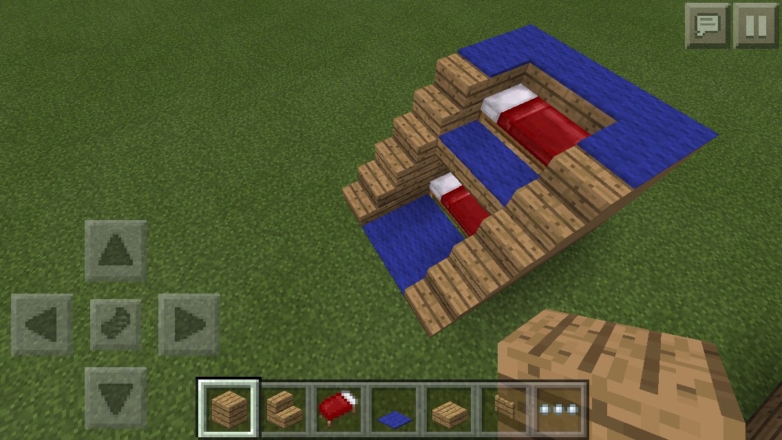 Awesome Bunkbed On Minecraft, How To Make A Simple Bunk Bed In Minecraft