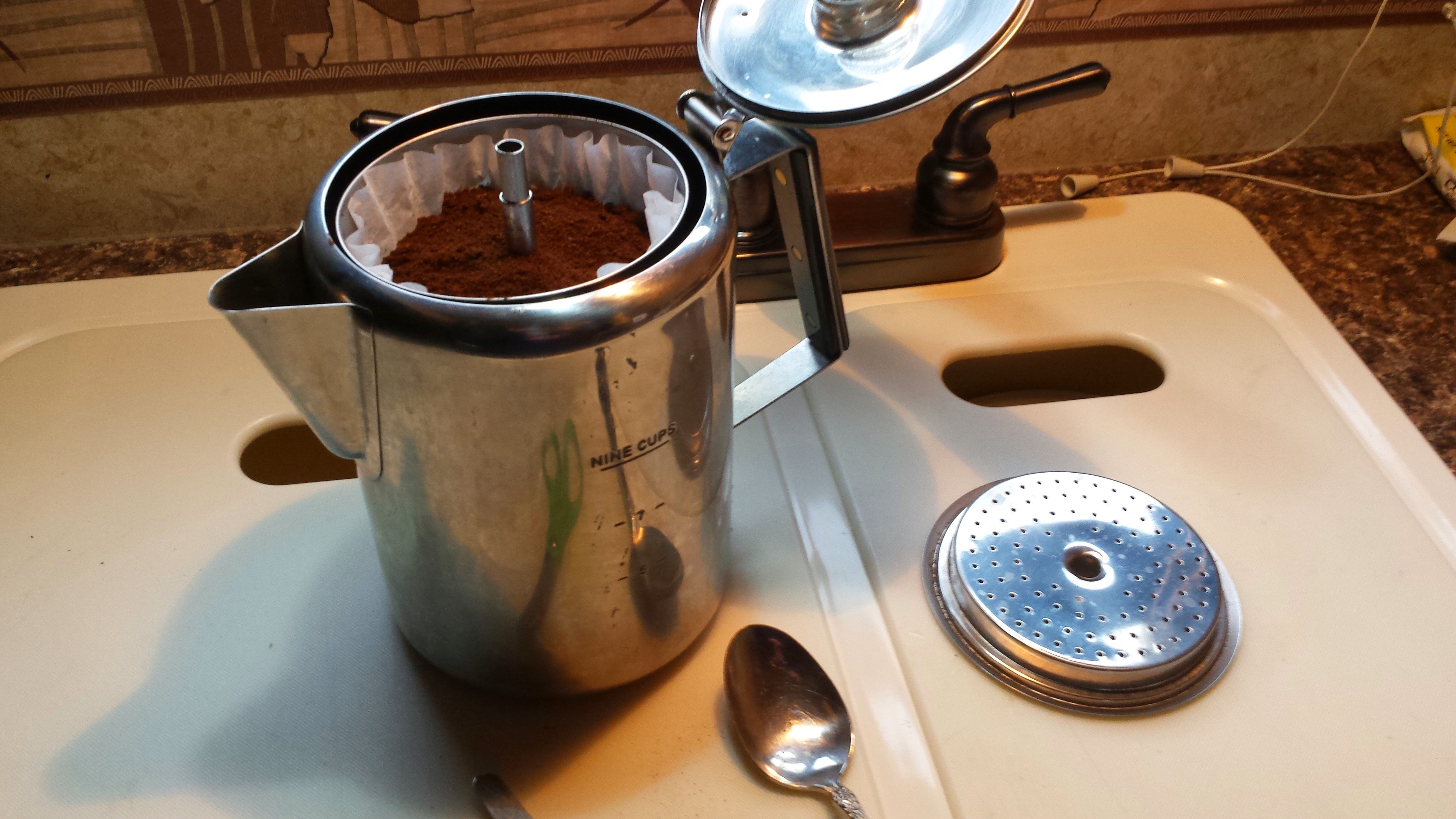 percolator for camping 