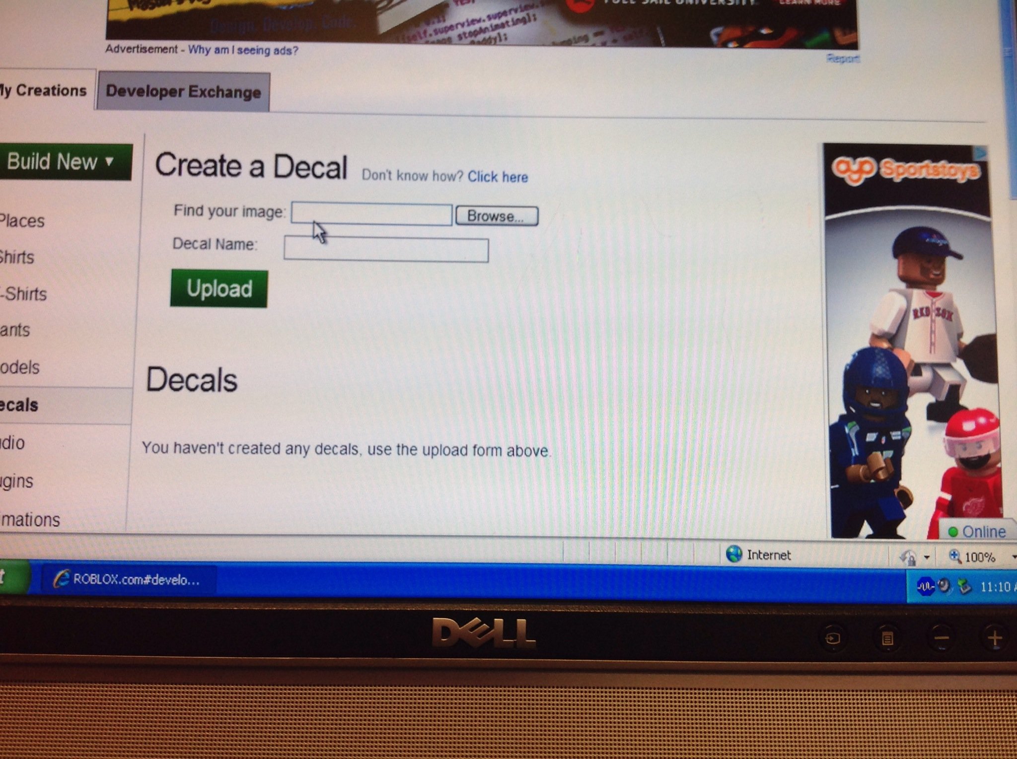 How To Create A Roblox Decal B C Guides - develop decals roblox