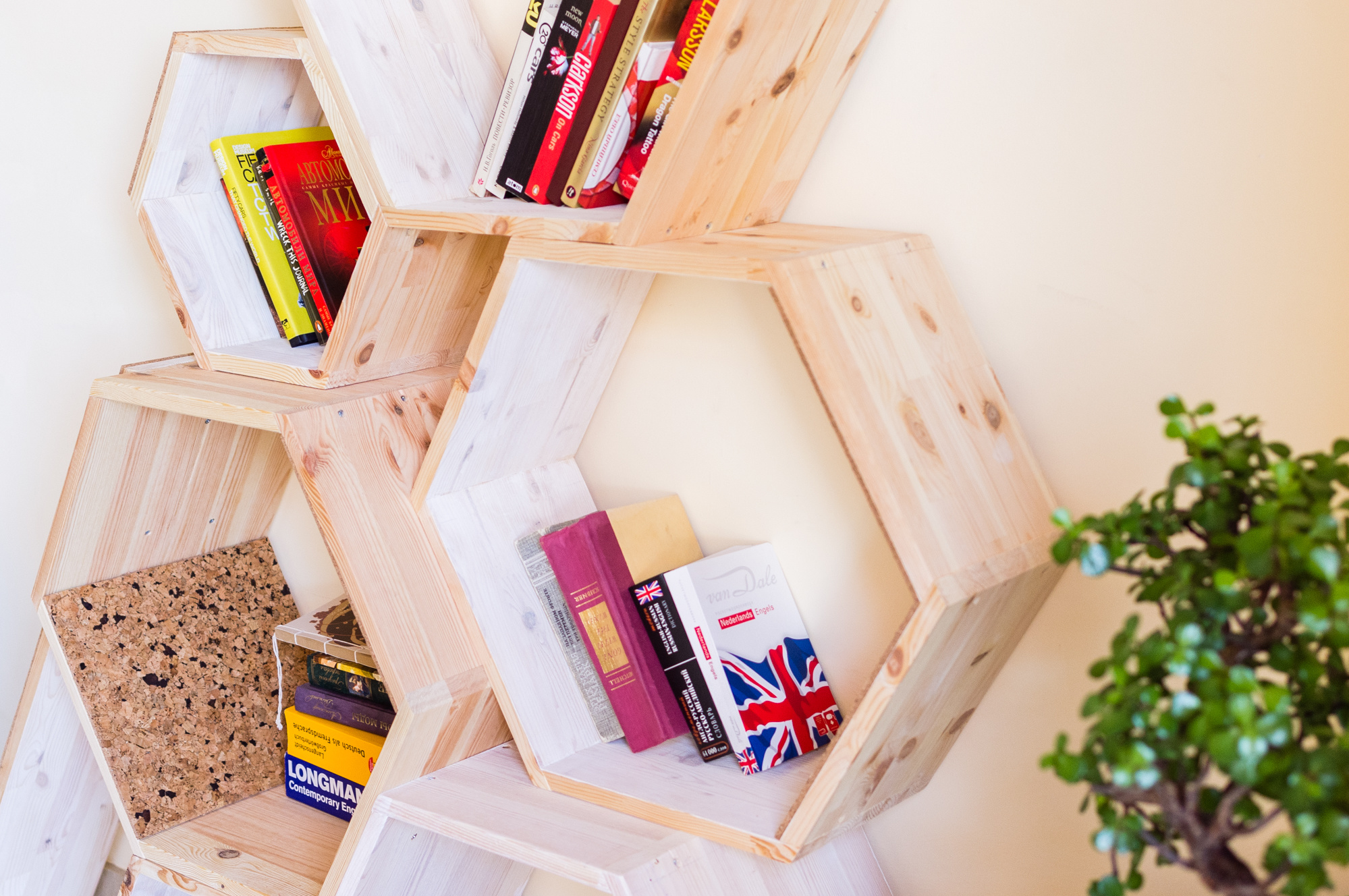 How To Make A Hexagon Bookshelf And Cat Tree B C Guides