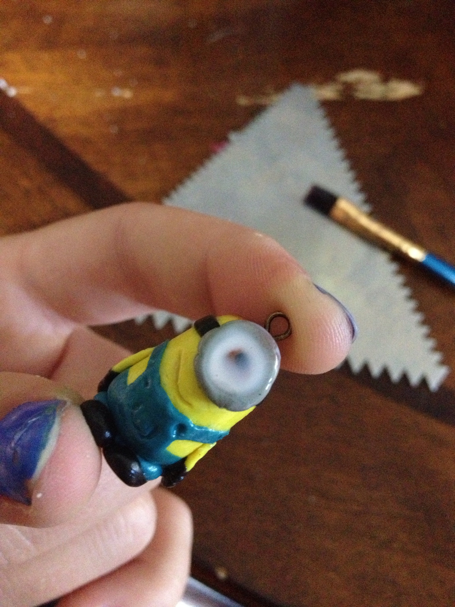 How to make polymer clay minion charms - B+C Guides