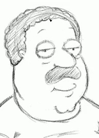 How To Draw Cleveland Brown From The Cleveland Show, Step by Step, Drawing  Guide, by Dawn - DragoArt