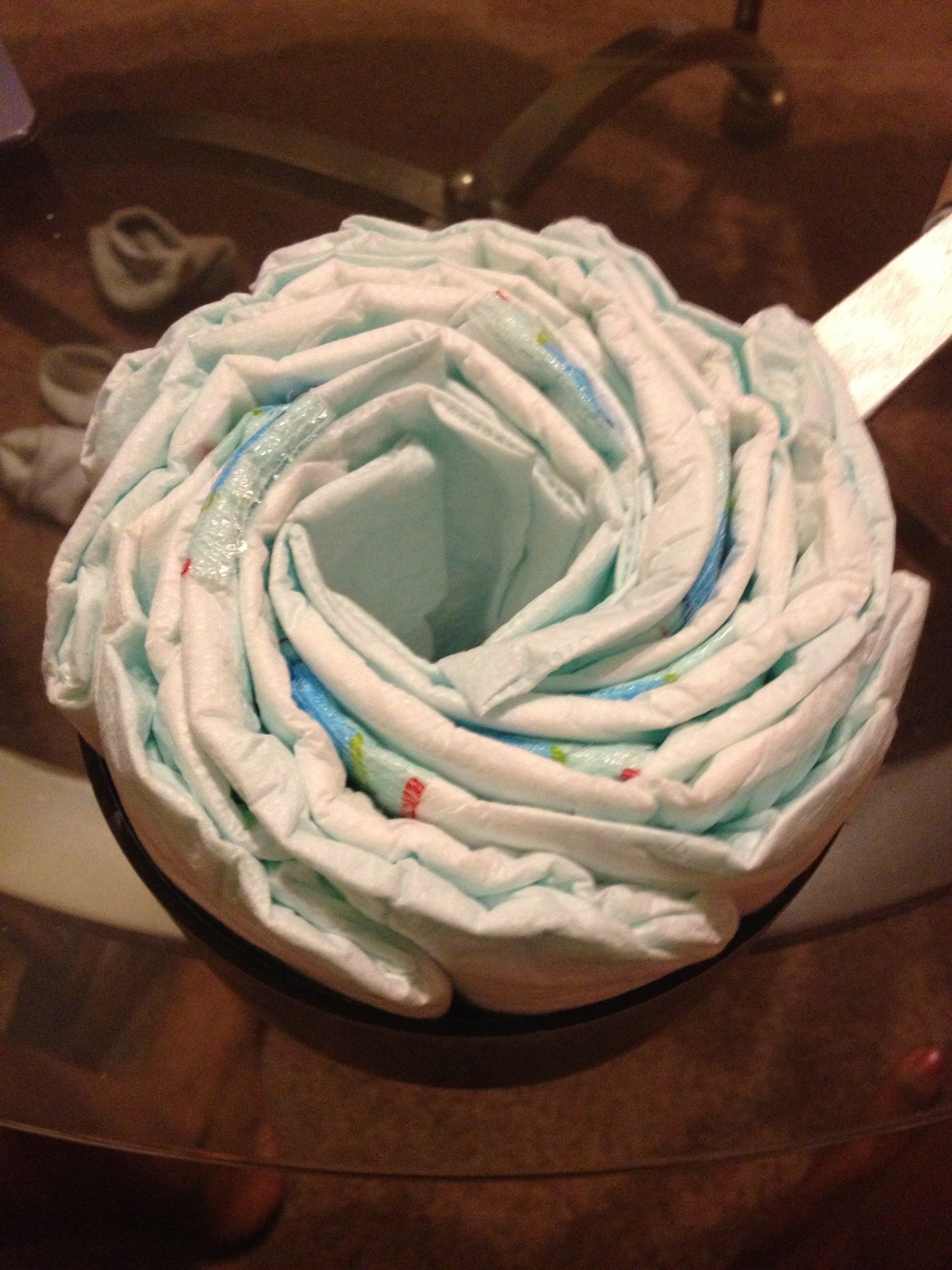 diaper stroller for baby shower