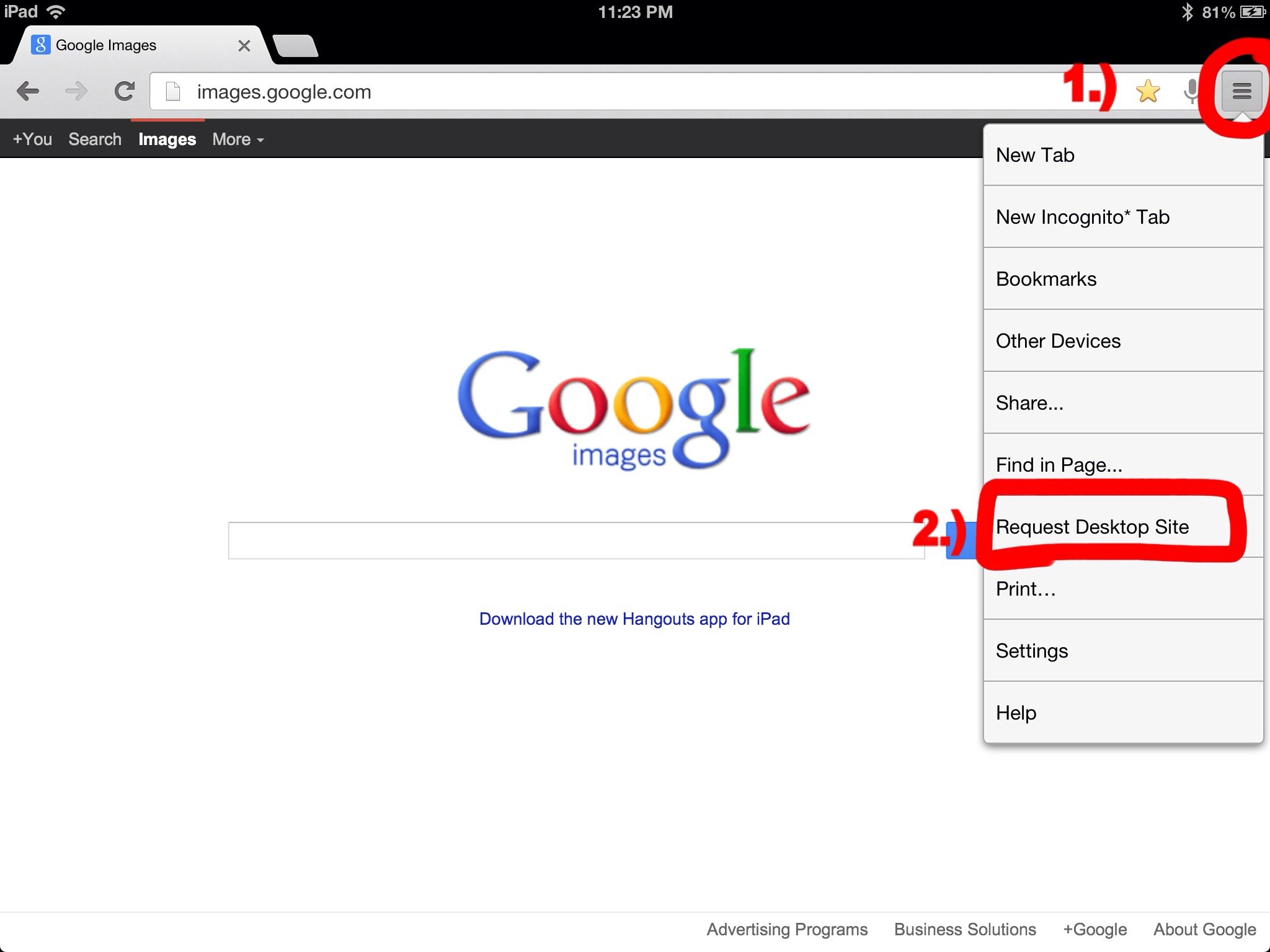 How To Search By Image On Google On The Iphone Ipad B C Guides