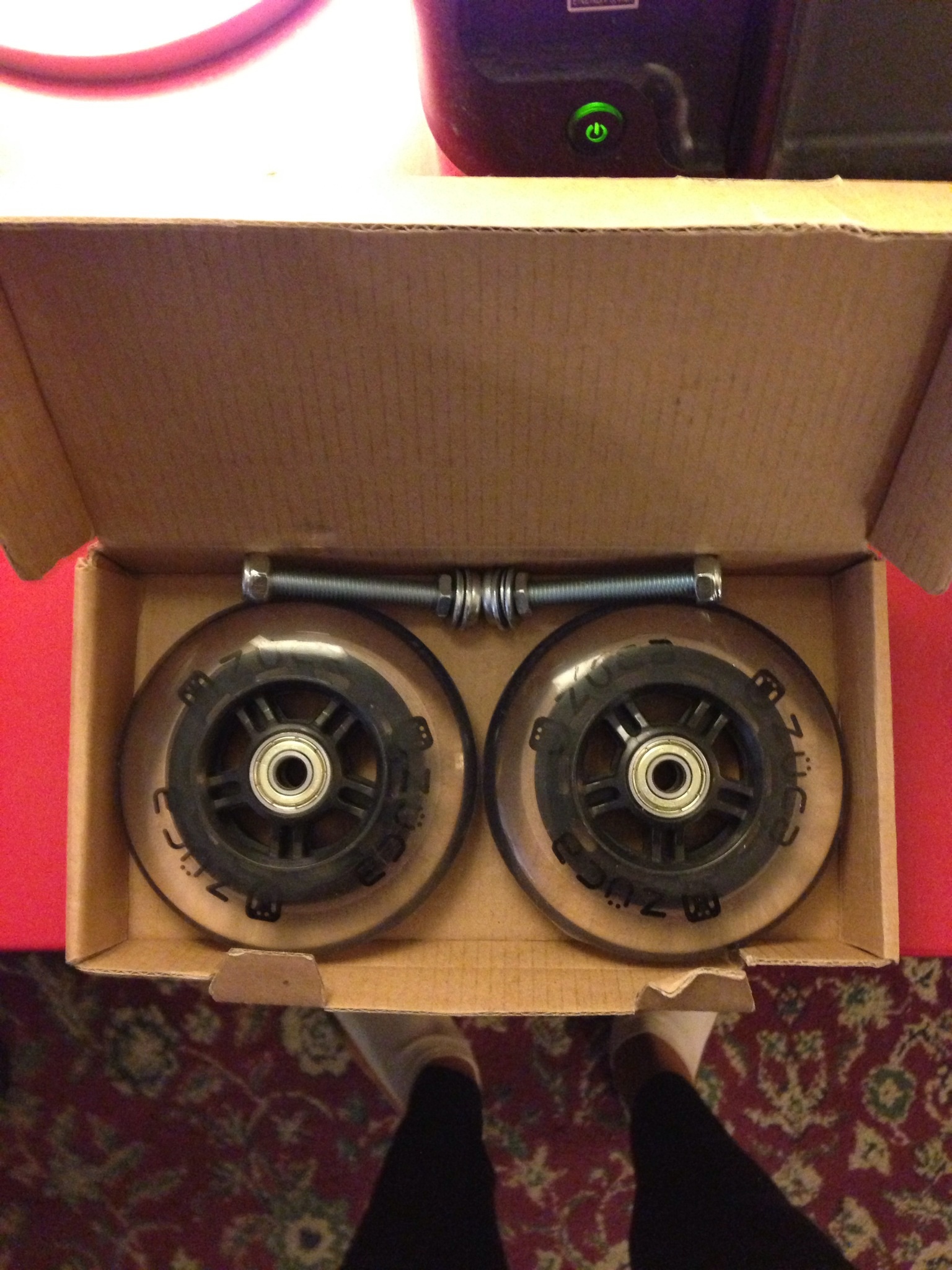 How to replace bent axels on the züca - B+C Guides