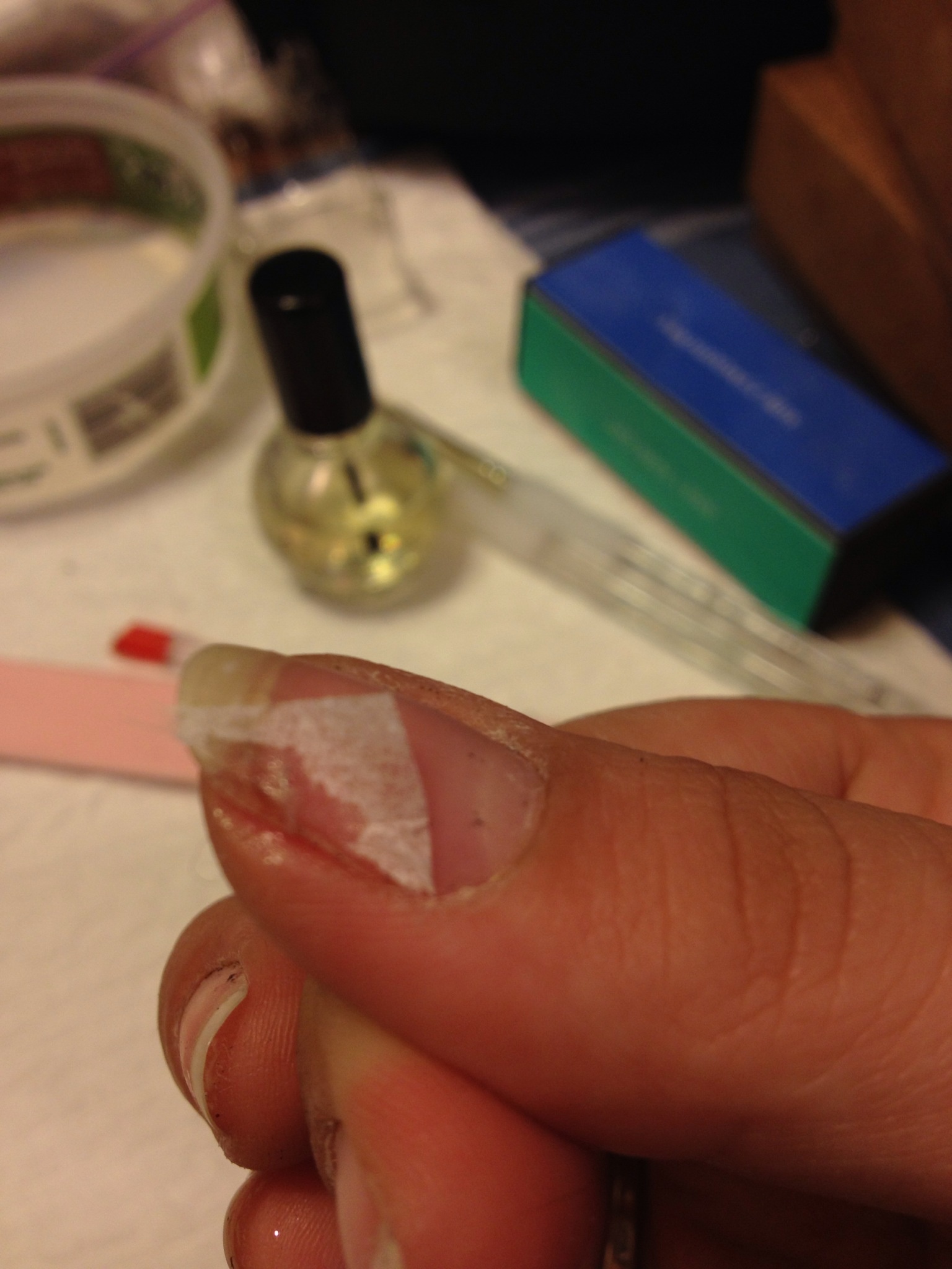 How to fix a cracked nail - B+C Guides