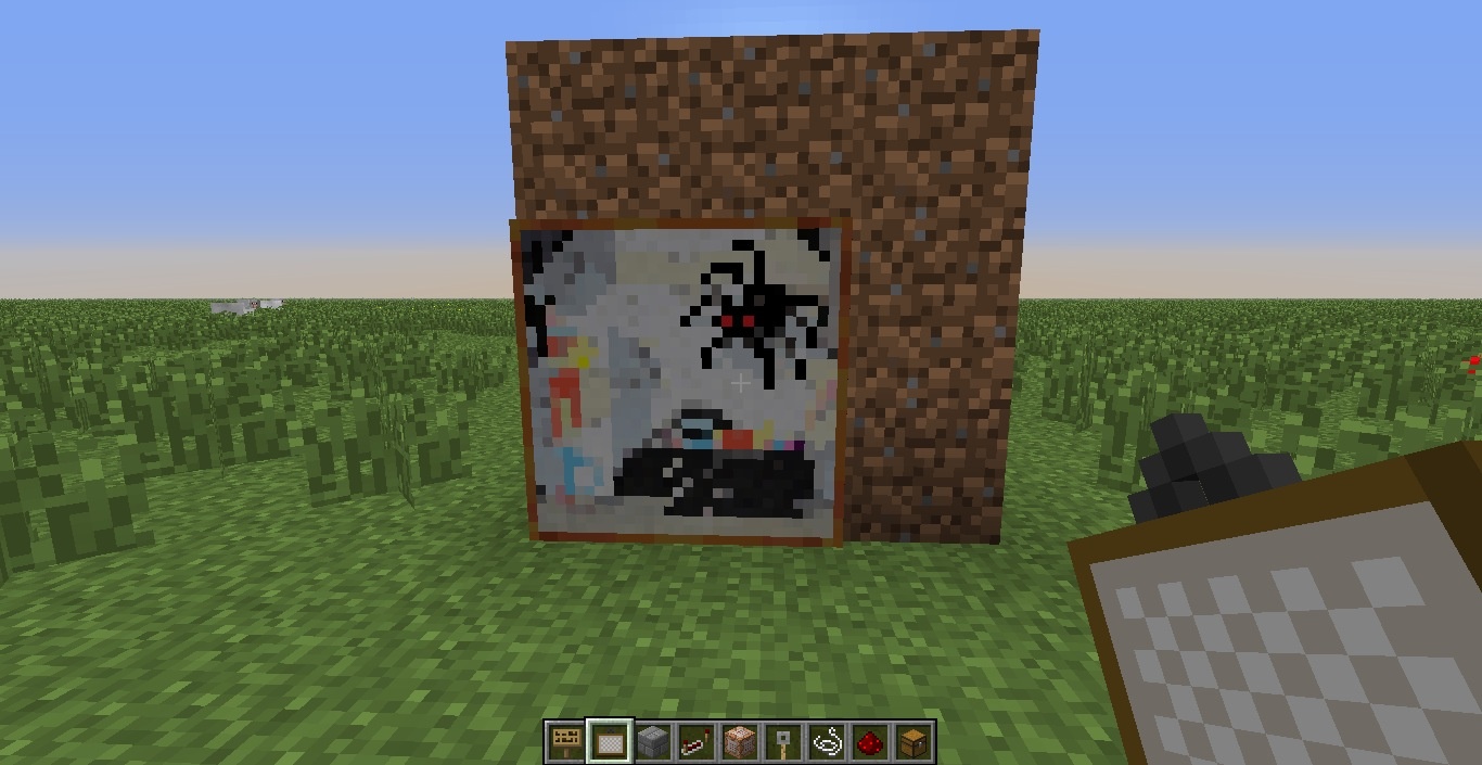 how to craft a painting in minecraft