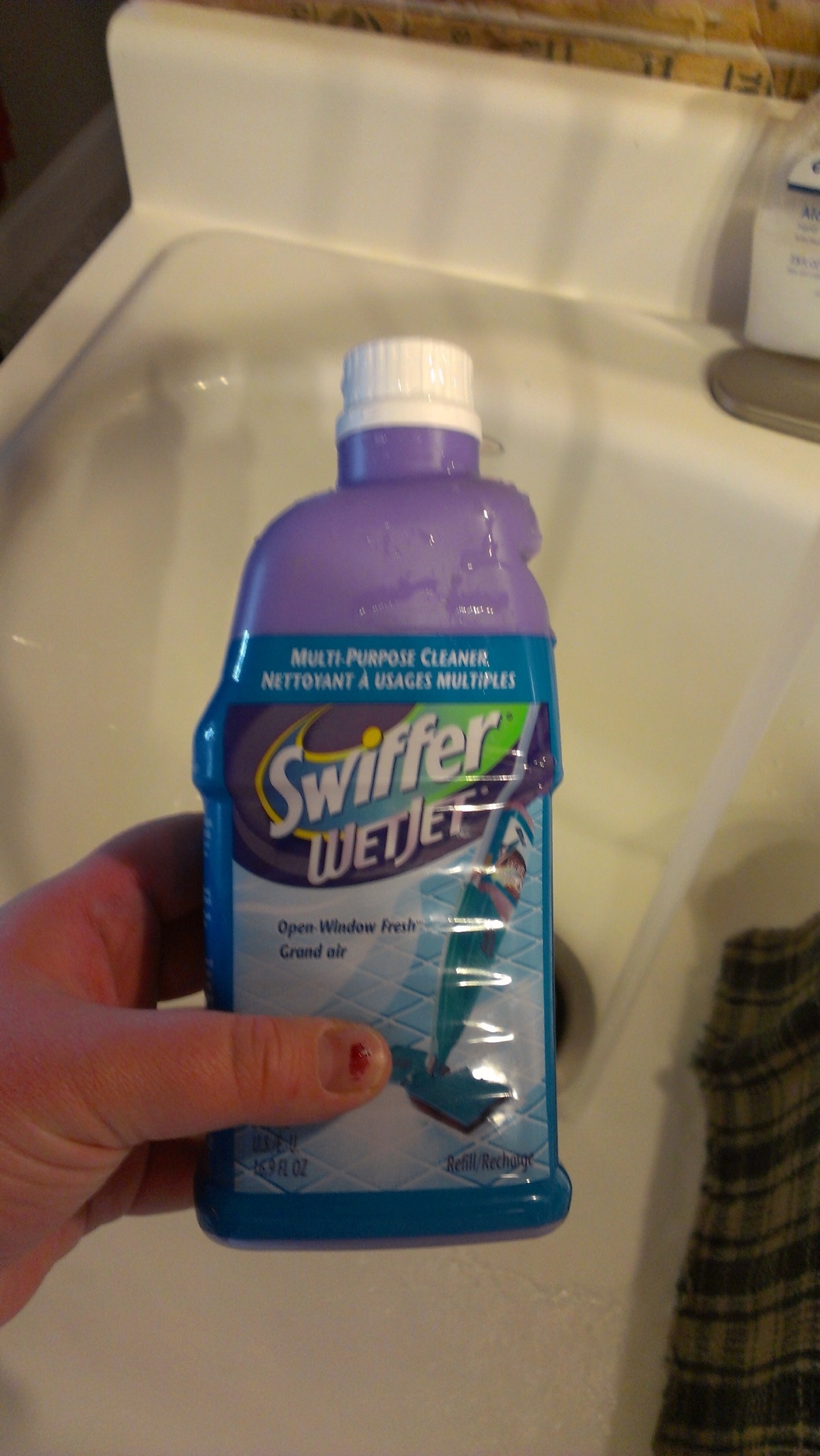 How To Refill Swiffer Wet Jet Refill Bottle 