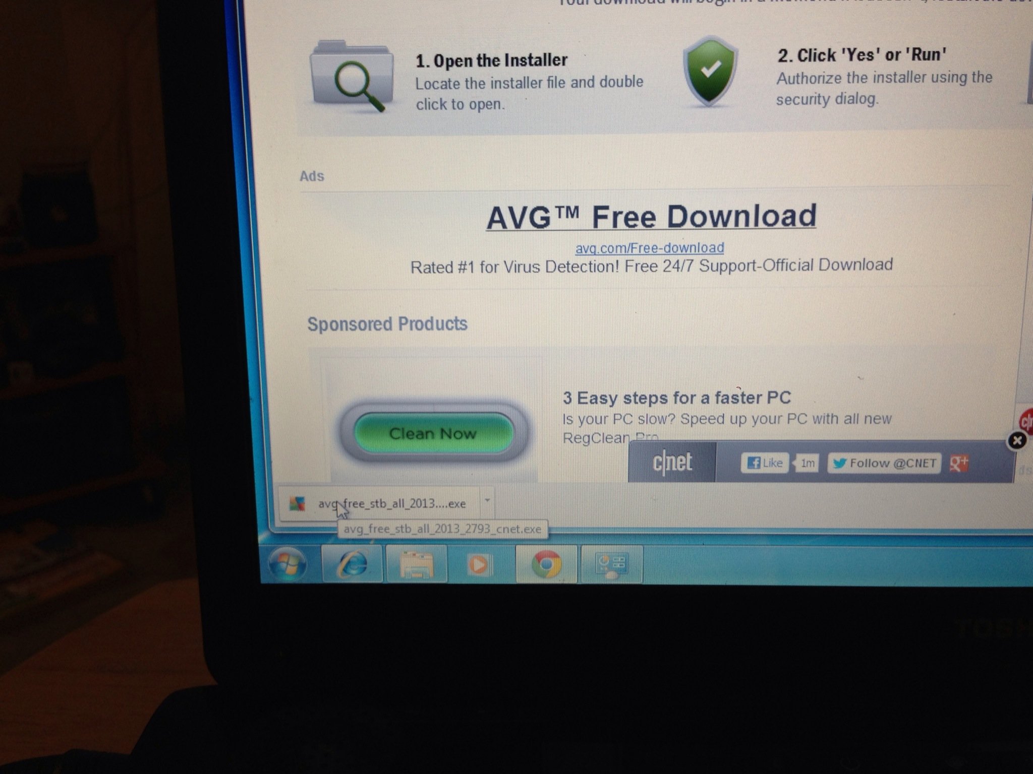 free avg for laptops