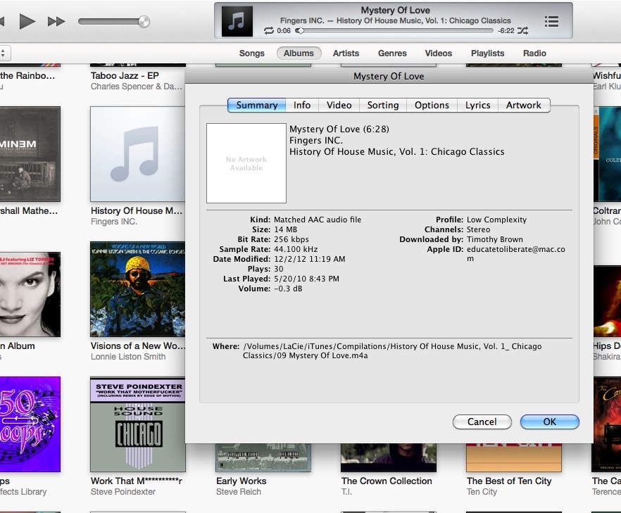 how to add artwork to itunes 11