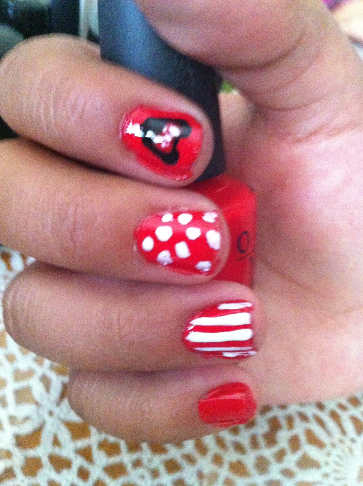 How to disney inspired nail look - B+C Guides, image size:1529x2048