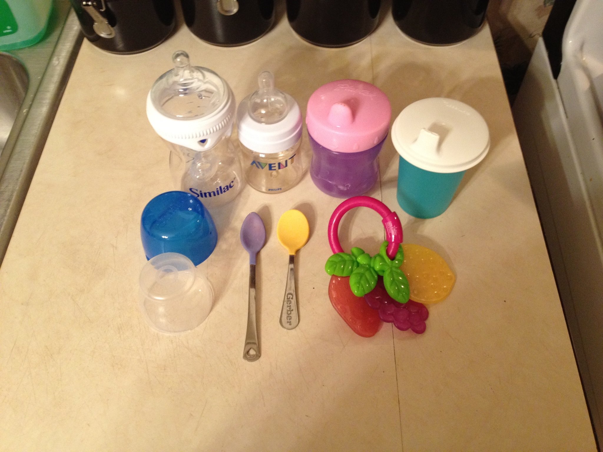 can you use bleach on baby bottles