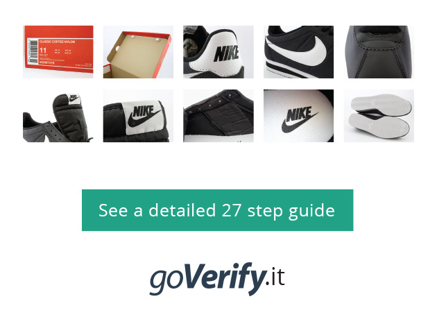 how to check if nike cortez is original