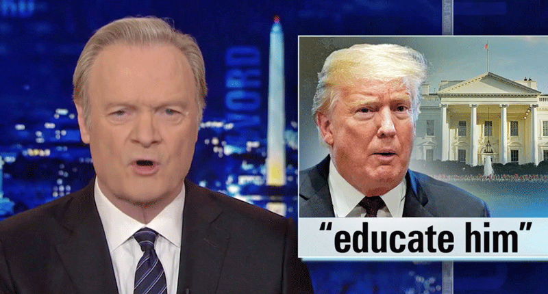 Too stupid to know that was a lie': MSNBC's Lawrence O'Donnell shreds  Trump's attack - Raw Story