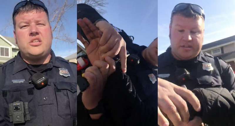 Black Republican Campaign Worker Claims Iowa Cop Racially Profiled Him And Arrested Him While Campaigning Raw Story Celebrating 17 Years Of Independent Journalism