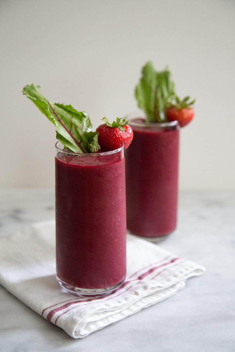 beetroot and pineapple juice