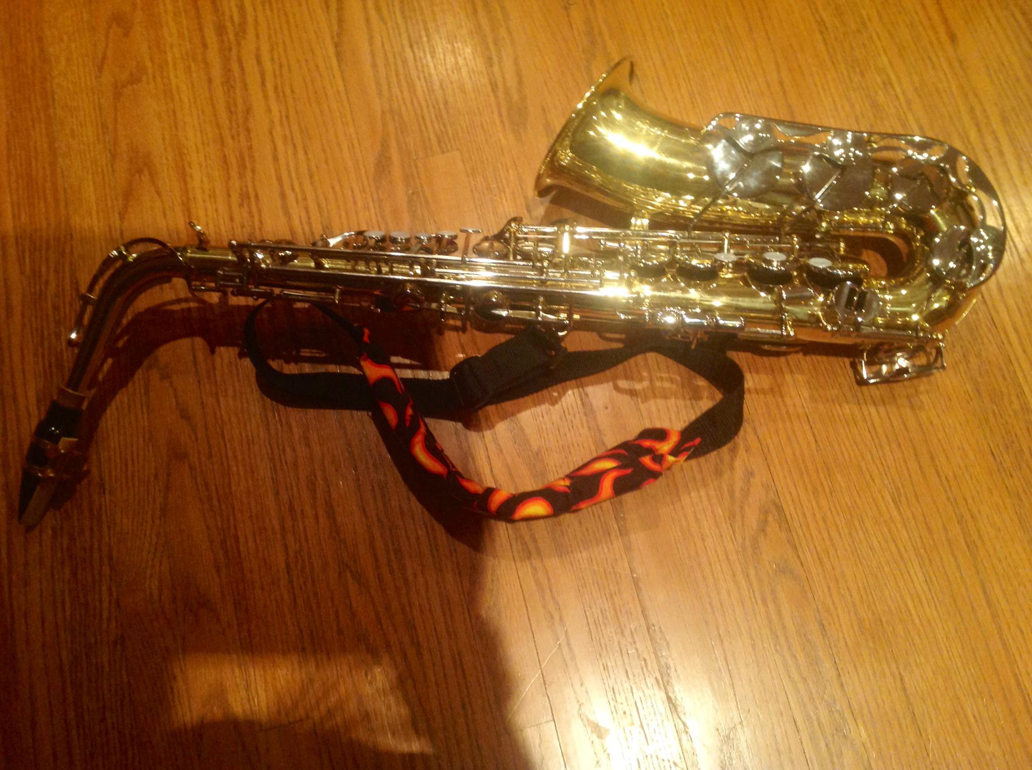 how to put the saxophone together