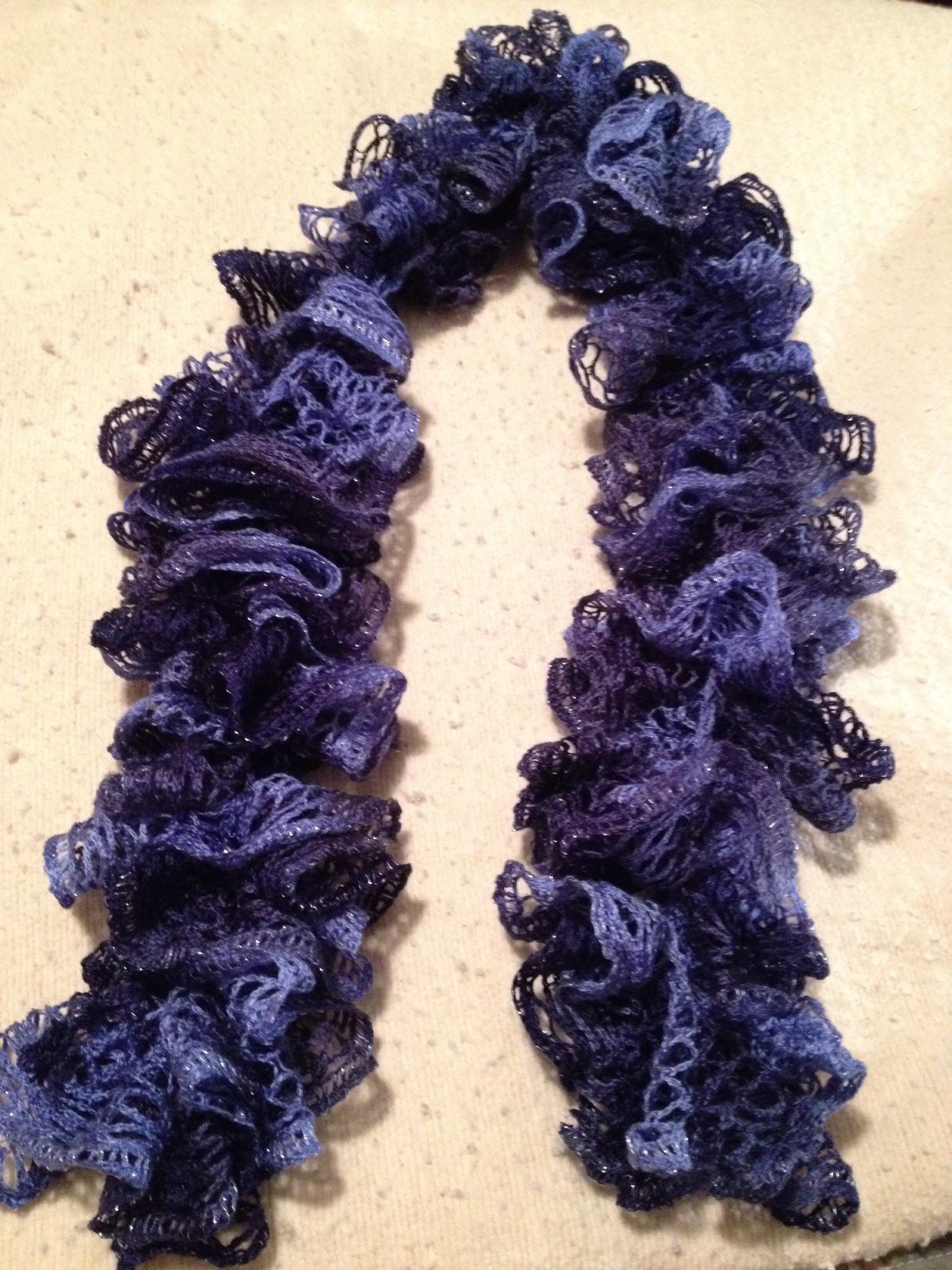 fluffy scarf pattern