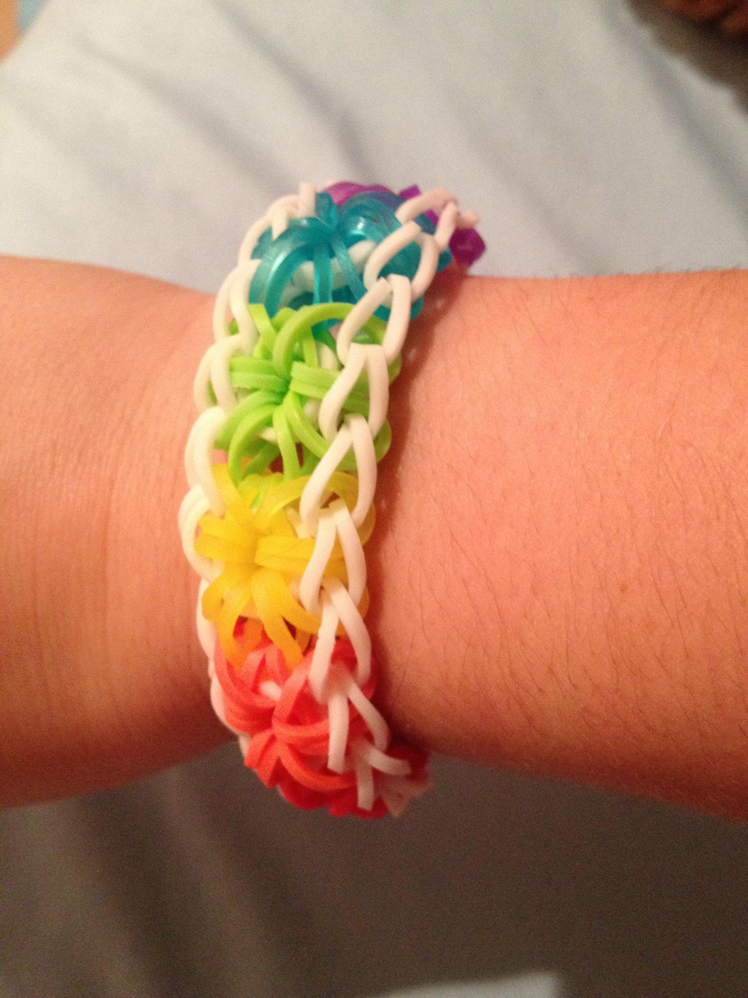 LOOM RUBBER BAND JEWELRY FOR BEGINNERS: The Picture Guide on How to Make  Rubberband Projects Such as Single, Double and Starburst Bracelet Using  Rainbow Loom from Scratch at Home: Salazar, Ralph: 9798753200143: