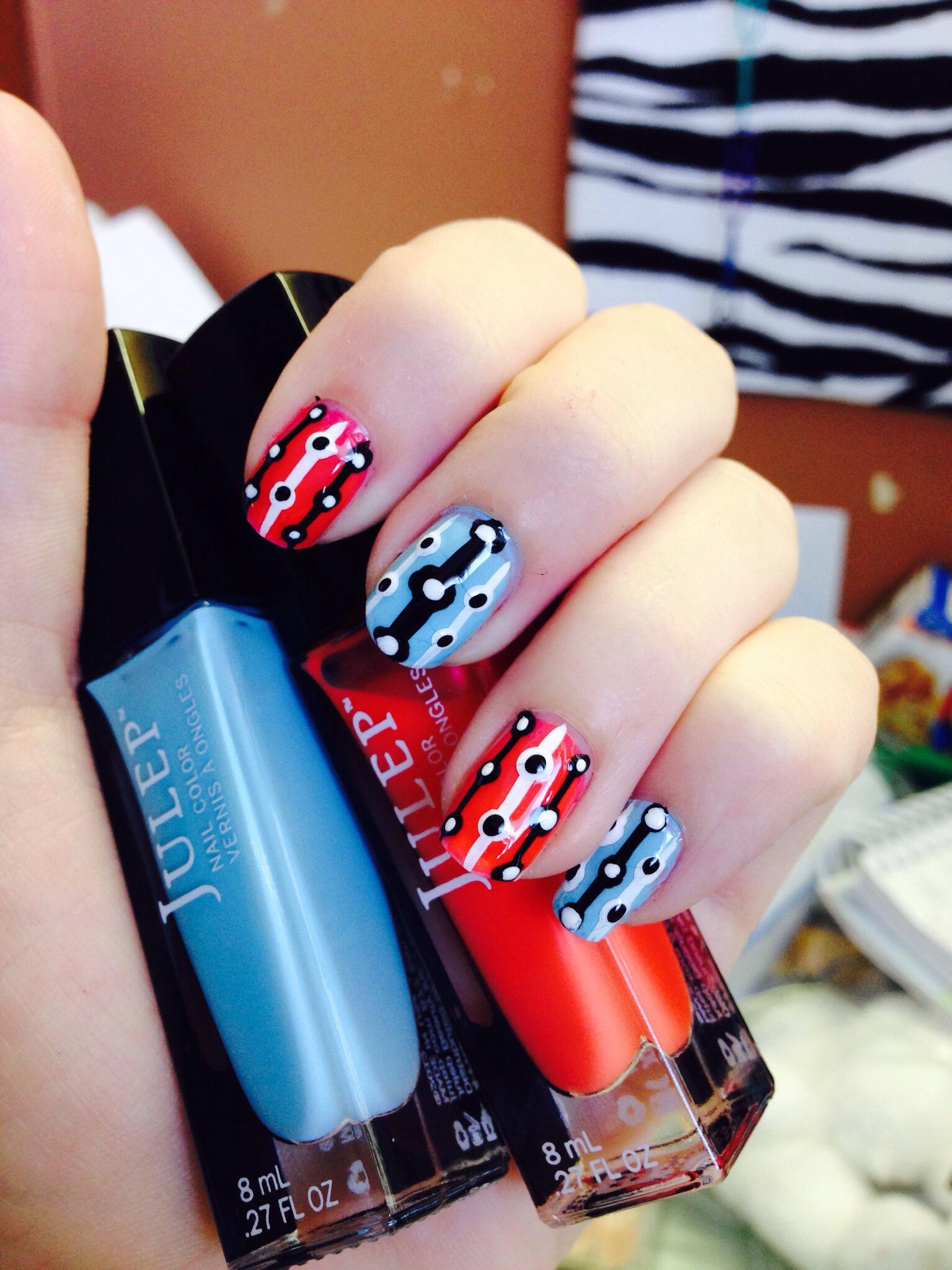 Nail Art: Neon Polka Dots | The Daily Varnish