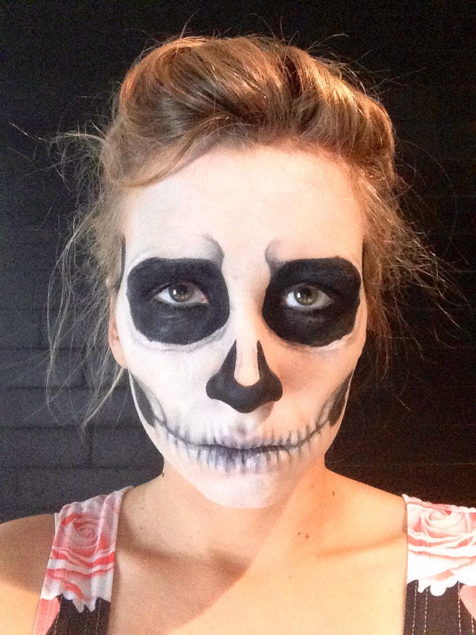 Skeleton Makeup For Beginners Saubhaya Makeup