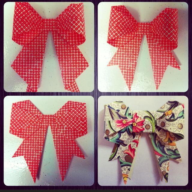 Origami With Ribbons Origami With Ribbon How To Make Origami Bow (w/ A Few Cuts) B+C