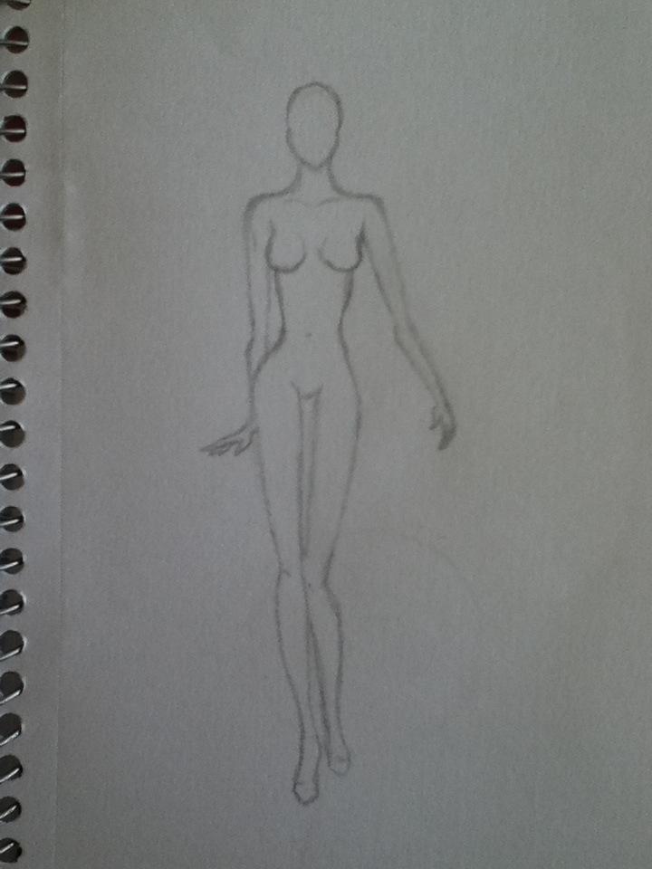How To Draw Fashion Models Step By Step FASHION ILLUSTRATION WOMAN
