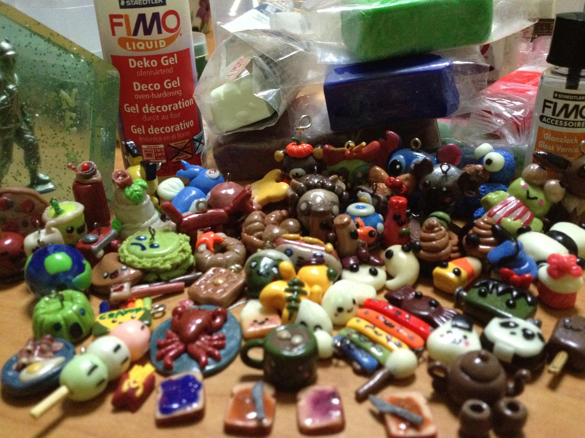 My Polymer Clay Creations - Oven Bake Clay Charms Collection