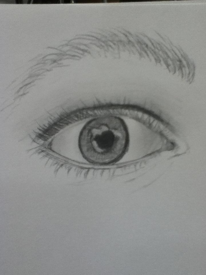 easy guy eyes drawing