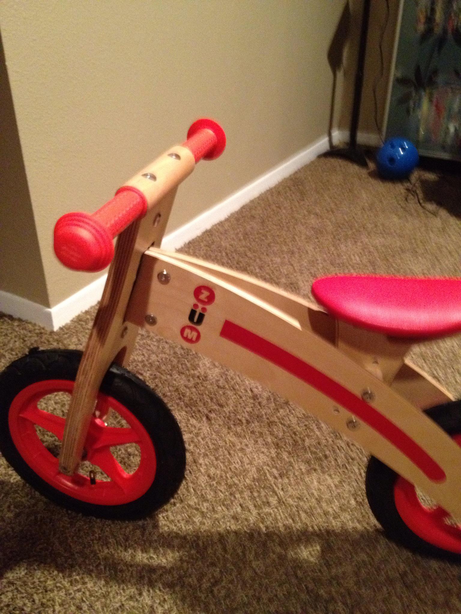 Zum wooden outlet balance bike