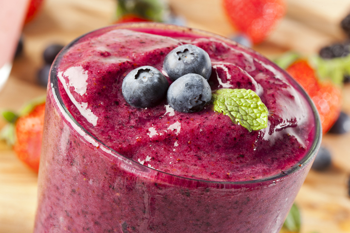 Almond Butter Berry Smoothie-image