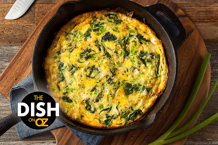 The Dish's Mushroom, Scallion, & Spinach Frittata-image