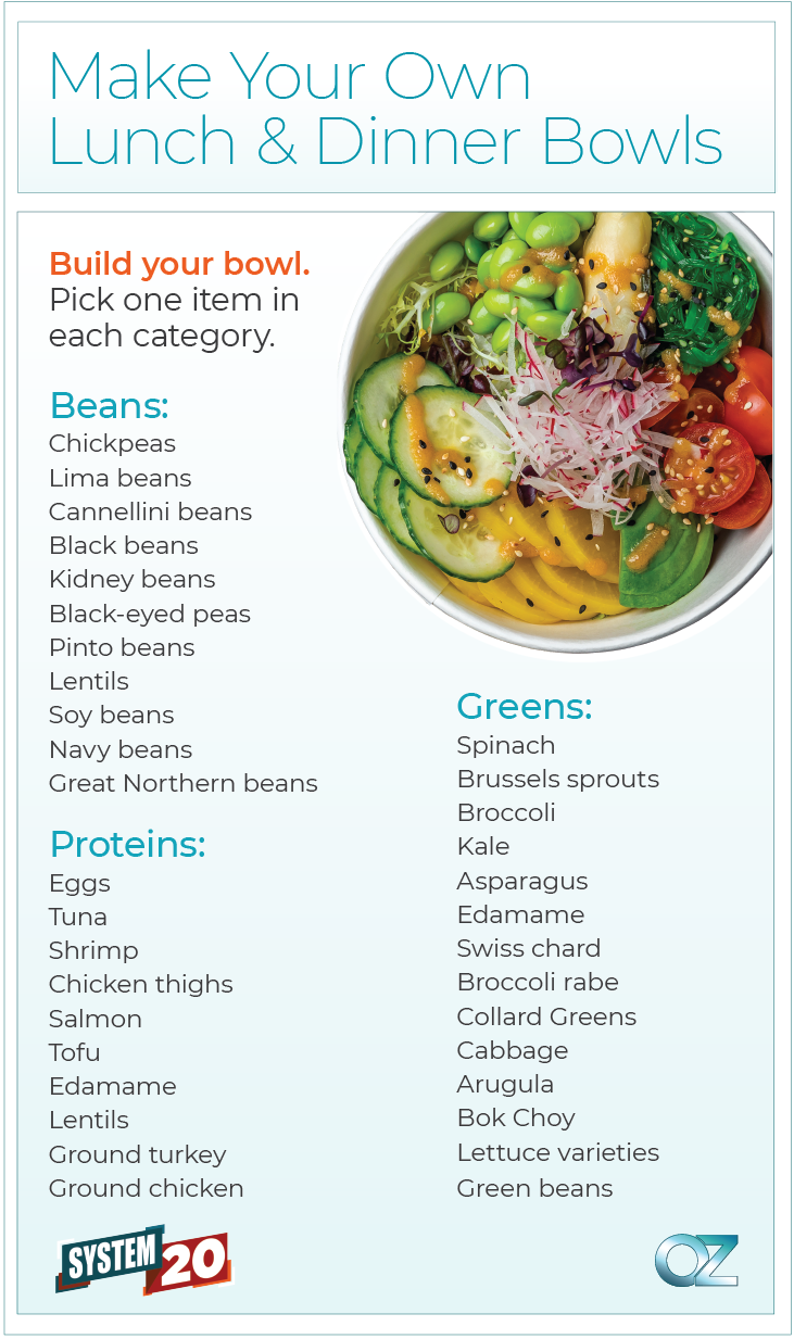 How To Make Green Bean Protein Bowls For System 20 The Dr Oz Show