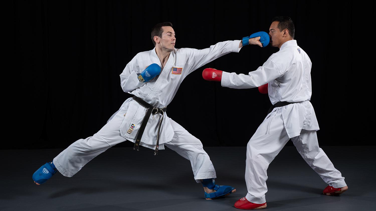 kyokushin karate sparring