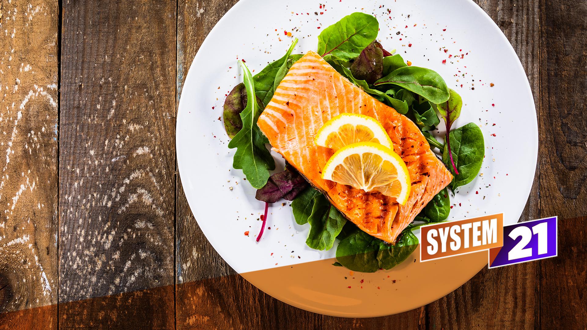 Super Green Salmon Bowl With Garlic & Ginger-image