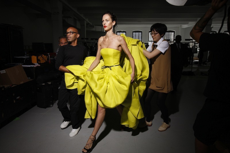 True Colors: Backstage at Jason Wu's S/S '12 Show - PAPER