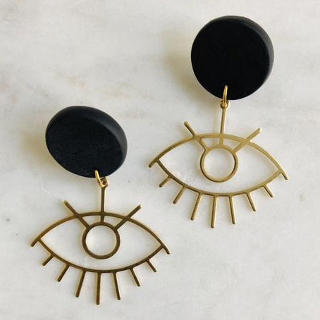 Black Owned Clay Earrings 2025