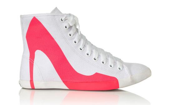 stiletto sneakers