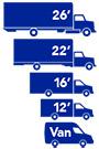 Truck Sizes Icon