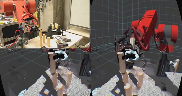 civile Billedhugger teenagere Immersive VR Enables Safe and Effective Control of Big Scary Robots - IEEE  Spectrum