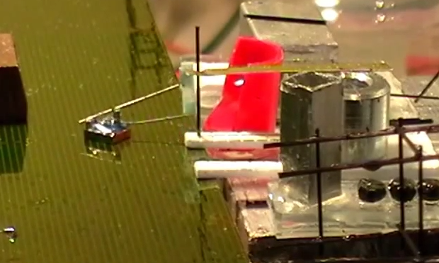Watch SRI's Nimble Microrobots Cooperate to Build Structures