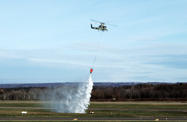 drones to put out fires